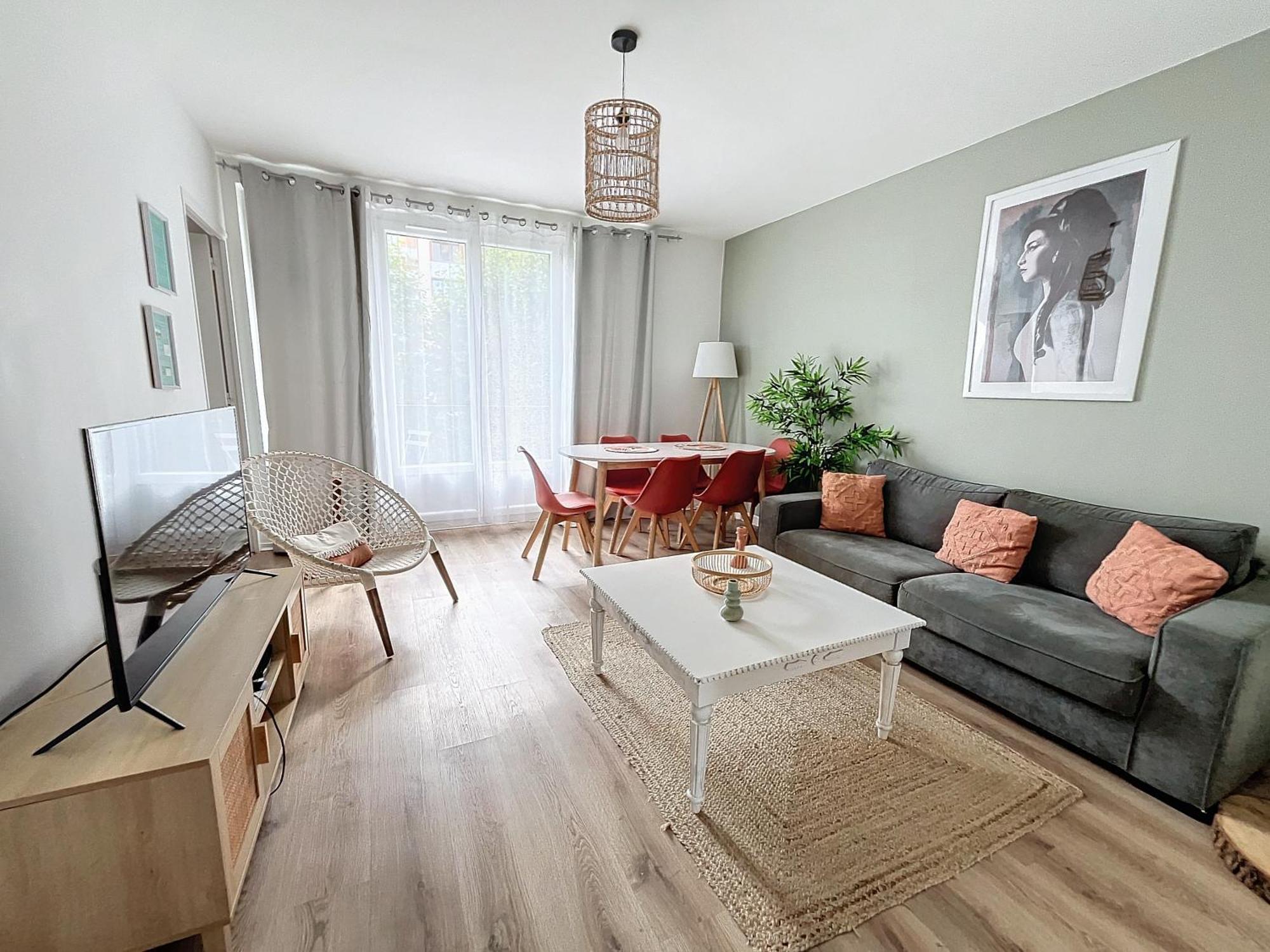 Appart Xl "So Zen" - 3 Chambres - 8 Pers - 20Mn To Paris Enghien-les-Bains Exteriör bild